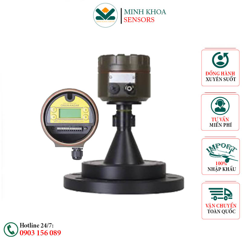 Cảm biến đo mức Radar RDR350A-24 Radar Level Transmitter