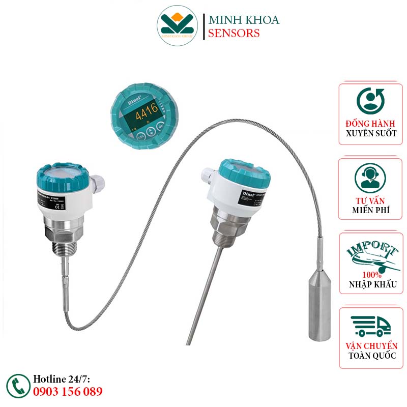 Cảm biến đo mức Radar GRLM 70 - GRLM 70 Radar Level Transmitter