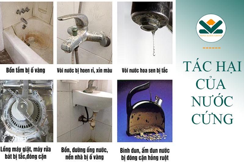 Tác hại của nước cứng