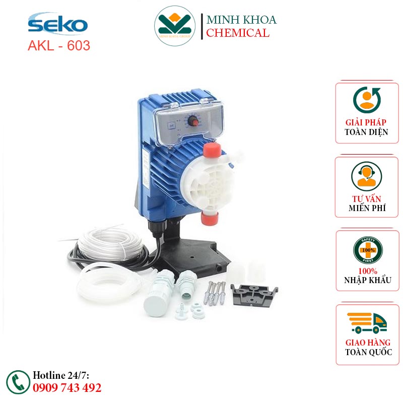 Bơm định lượng SEKO AKL603 nhập khẩu Minh Khoa Group