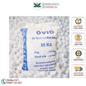 Muối viên tinh khiết Ấn Độ Ovio tại Minh Khoa Group