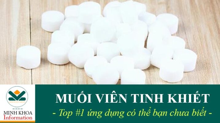 Muối viên tinh khiết, ứng dụng tuyệt vời trong tái sinh hạt nhựa trao đổi ion