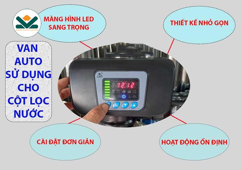 Autovan là một thiết bị quan trọng trong hệ thống làm mềm nước