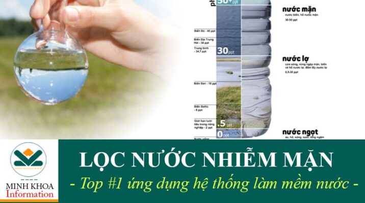 Hệ thống làm mềm nước xử lý nước mặn tại Minh Khoa Group