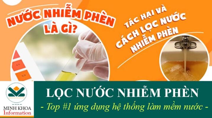 Hệ thống làm mềm nước xử lý nước nhiễm phèn Minh Khoa Group