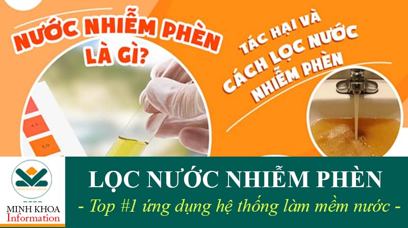 Hệ thống làm mềm nước xử lý nước nhiễm phèn Minh Khoa Group