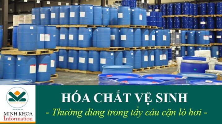 Hóa chất vệ sinh lò hơi, tẩy cáu cặn lò hơi tại Minh Khoa Group