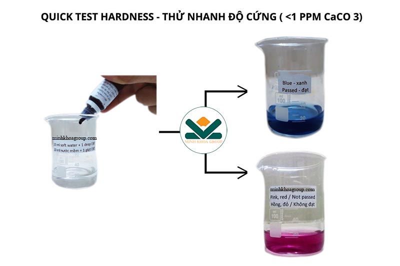 Nghiệm thu hệ thống làm mềm nước sau khi được làm mềm