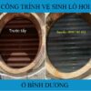 Công trình vệ sinh lò hơi, tẩy cáu cặn lò hơi ở Bình Dương