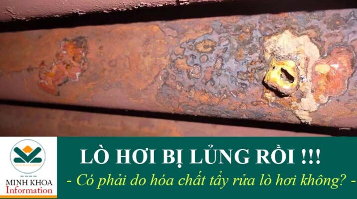 Lủng Lò Hơi Sau Tẩy Rửa - Có Phải Do Hóa Chất Tẩy Mạnh